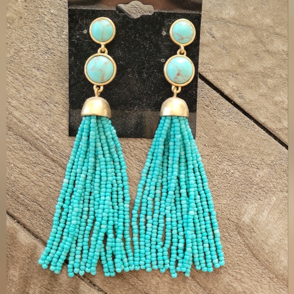 Turquoise jewelry set - Picture 5 of 7
